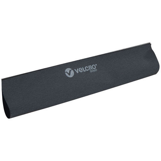 Velcro Mountable Cable Sleeves 90x14.6cm Black 2pk