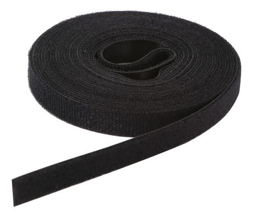 Hook && Loop 12mm X 5M Black