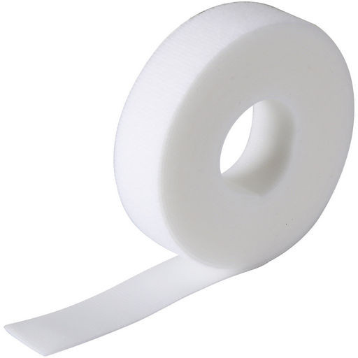 Velcro One-Wrap Adjustable Wrap, 5M, White
