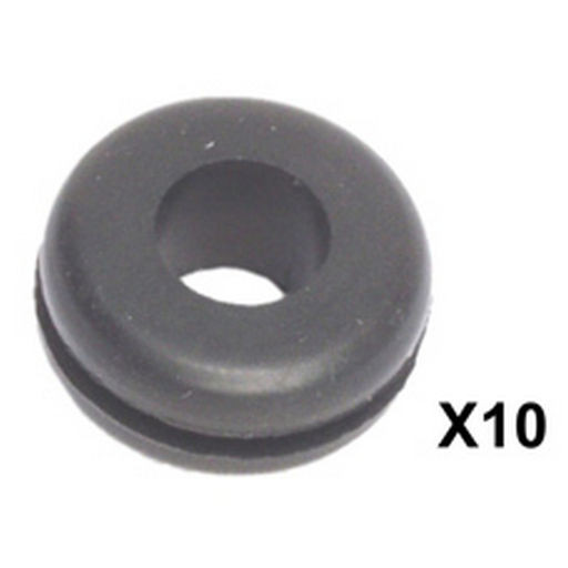 Rubber Grommets, 10 Pack