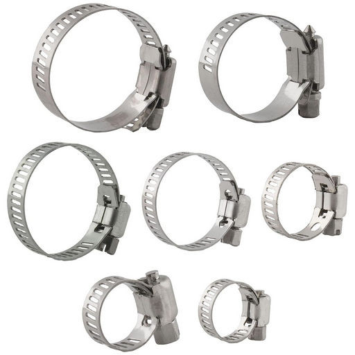 STAINLESS STEEL HOUSE CLAMP KIT - 60 PIECES