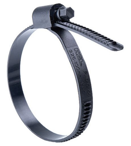 Ezyclamp Screw Type 25-50mm Range Nylon 12 Hose Clamp