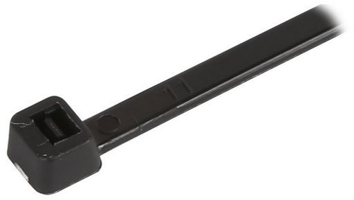 Cable Ties, 3.6x200mm, Black