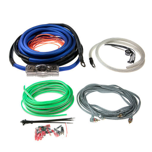 4 AWG MAXCOR 1000 WATT STEREO CABLE KIT