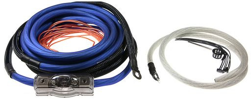4 AWG MAXCOR 1000 WATT STEREO CABLE KIT