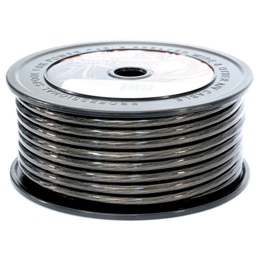 AERPRO - BASSIX 4GA 30M CABLE SMOKE GREY - BSX430B