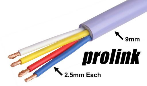 Soundlink Cable 100M 14awg 4 Core (2.5mm X 4 )) Heavy Duty