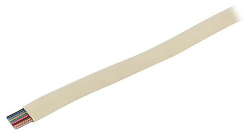 TELEPHONE CABLE Multi-Core Multi-Strand Classic Cream Jacket Cable Sold in 100m pull boxes.