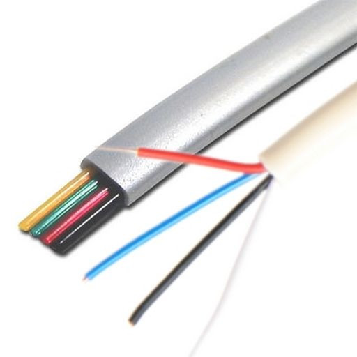 TELEPHONE CABLE Multi-Core Multi-Strand Classic Cream Jacket Cable Sold in 100m pull boxes.