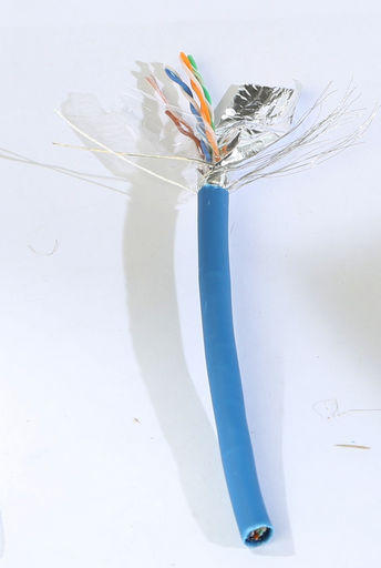 CAT5e MULTI-STRAND ETHERNET CABLE SHIELDED