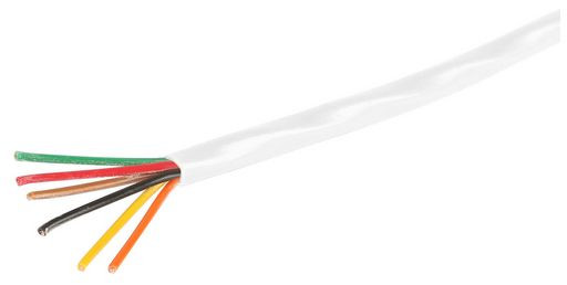 Sec Cab 6 Core 305M White