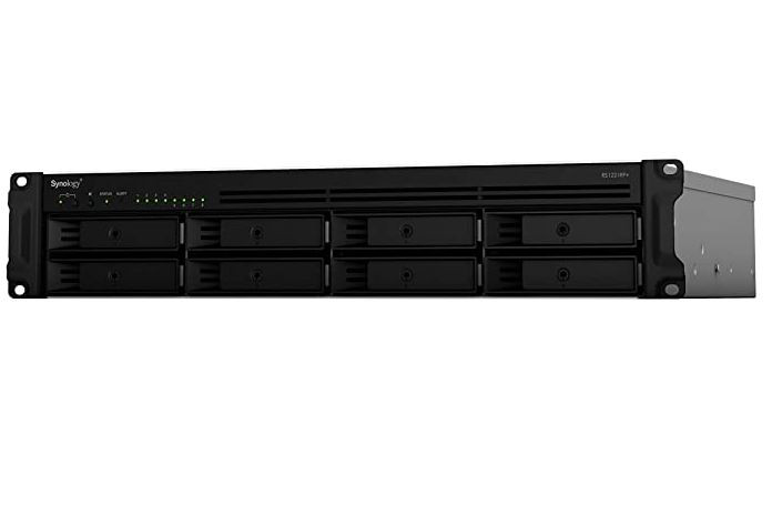 Synology RS1221RP+ RackStation 8-Bay Scalable NAS, Redundant Power