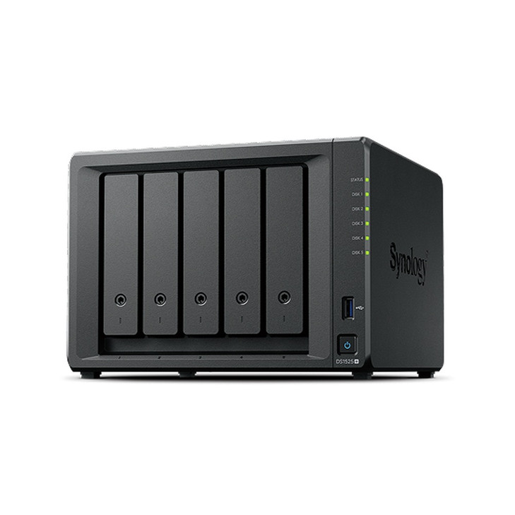 Synology DS1525+ DiskStation 5-Bay Scalable NAS, 8GB RAM
