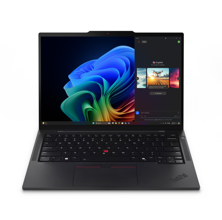 Lenovo ThinkPad T14s Gen 6 (Intel) Copilot+ PC Intel Core Ultra 7 268V Laptop 35.6 cm (14") Touchscreen WUXGA 32 GB LPDDR5x-SDRAM 512 GB SSD Wi-Fi 7 (802.11be) Windows 11 Pro English Black