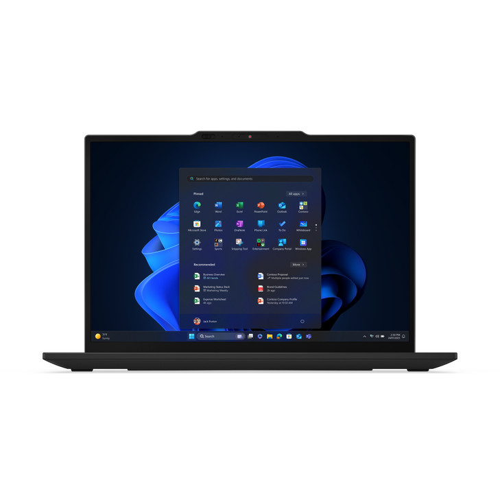 Lenovo ThinkPad X13 Gen 6 (Intel) Intel Core Ultra 5 225U Laptop 33.8 cm (13.3") WUXGA 32 GB LPDDR5x-SDRAM 512 GB SSD Wi-Fi 7 (802.11be) Windows 11 Pro Black