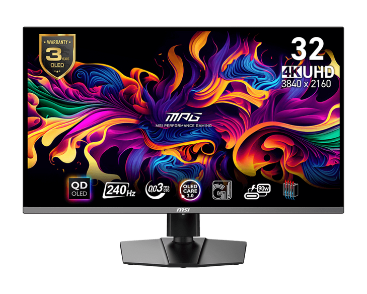 32" MSI MPG 321URX QD-OLED (4K UHD) GAMING MONITOR