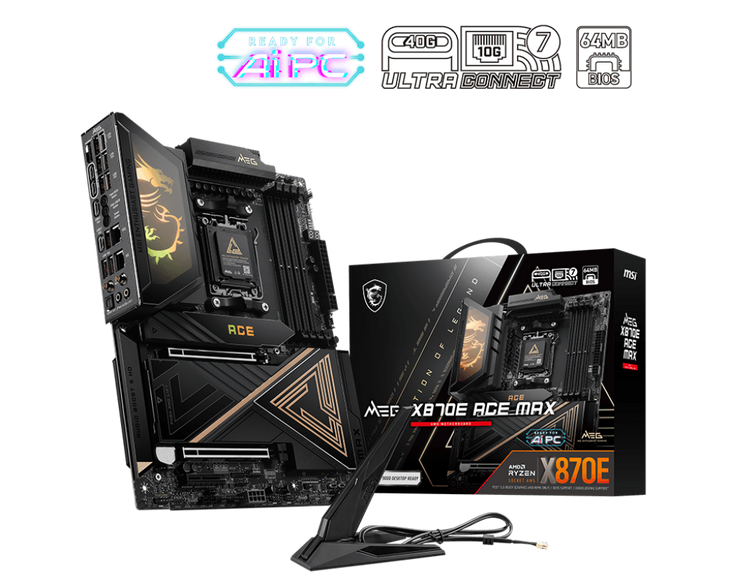 MSI MEG X870E ACE MAX MOTHERBOARD