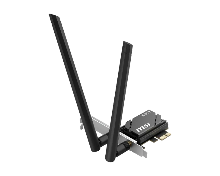 MSI HERALD BE6500 WiFi 7 PCI-E CARD