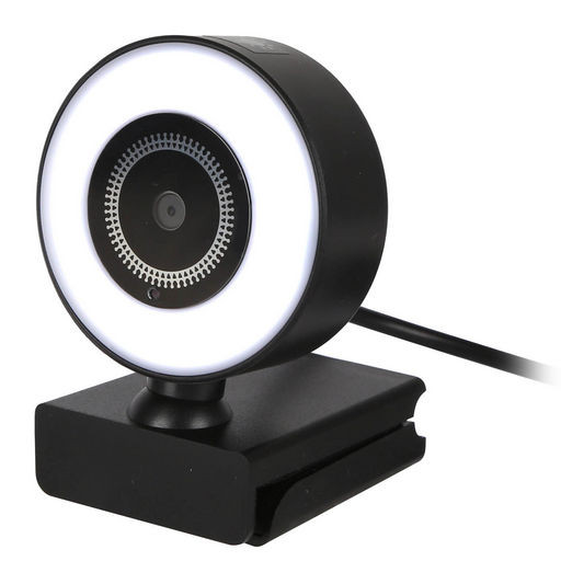 4K UHD WEBCAMERA - AUTOFOCUS - RINGLIGHT
