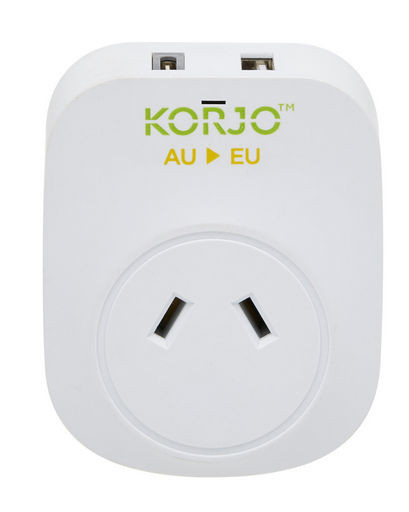 ITALY/SWISS ADAPTER W USB A+C CHARGE