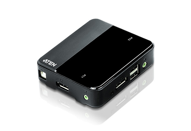 ATEN CS782DP 2 PORT USB 2.0 DP 4K KVM SWITCH