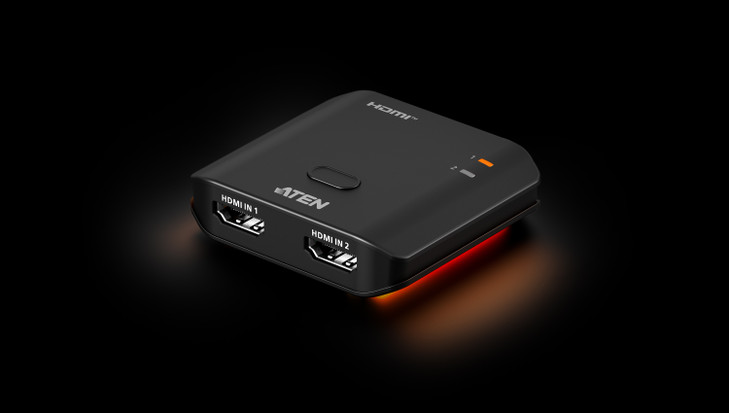 ATEN ESSENTIAL 2-PORT 8K HDMI SWITCH