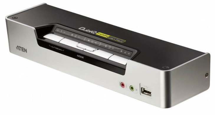 ATEN 4 PORT USB 2.0 HDMI KVMP SWITCH