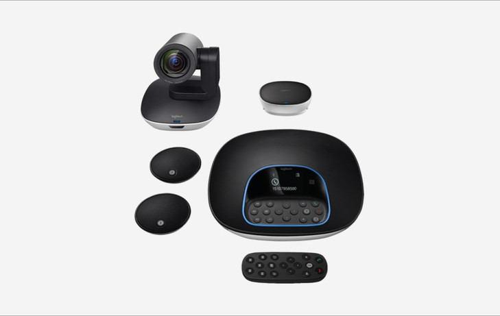LOGITECH GROUP VIDEO CONFERNCING SYSTEM PTZ 2 CAMERA (1) HUB(1) SPEAKERPHONE(1) 2YR WTY