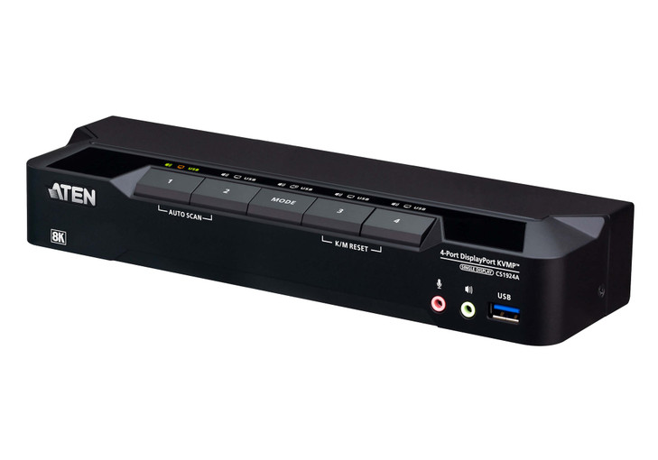 ATEN 4-PORT USB 3.0 4K DISPLAYPORT KVMP SWITCH