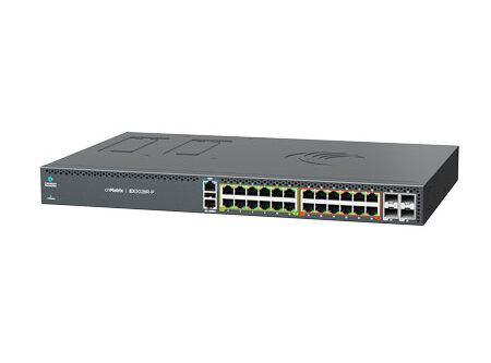 Cambium cnMatrix EX3028R-P, Intelligent Ethernet Switch, 24 1G(12 PoE+ ports and 12 4PPoE ports(60W)) and 4 SFP+ ports, ,  Dual/Removeable power supplies