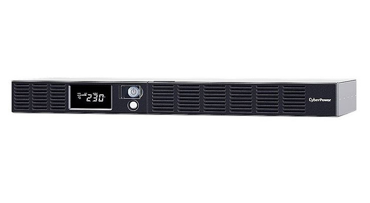 CyberPower Smart App Office Rackmount Series LCD 1000VA / 600W 1U Line Interactive UPS(OR1000ERM1U) 2 Yrs Adv. Rep & 2yrs on Int. Battery