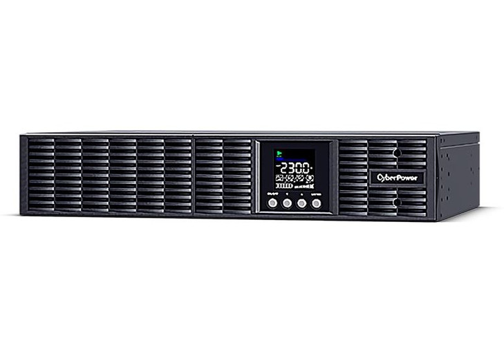 CyberPower Systems Online S (10A) 2000VA/1800W Rack UPS - 12V/9AH*4 - 8x IEC C13 - USB & Serial Port & SNMP Slot (OLS2000ERT2Ua)  - 2 Yrs Adv. Replacement WTY