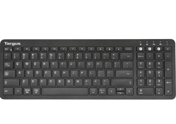 Targus AKB863US Midsize Multi-Device Bluetooth® Antimicrobial Keyboard