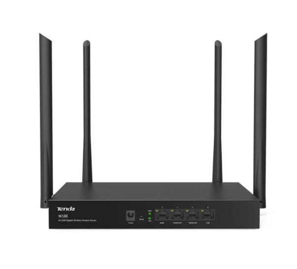 TENDA (W18E) AC1200 Gigabit Wireless Hotspot Router