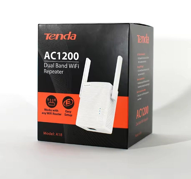 TENDA (A18 v3.0)  AC1200 Dual-band Wi-Fi extender