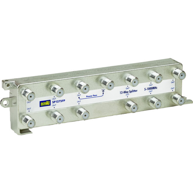 AERIAL INDUSTRIES SP1275FP 12 WAY 'F' SPLITTER FREE TO AI 1 X DC POWER PASS