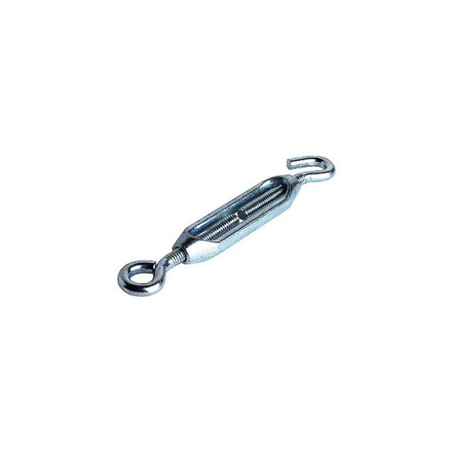 BC294 8MM 5/16" TURNBUCKLE ZINC HOOK AND EYE TB185