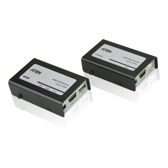 ATEN HDMIUC5 HDMI & USB2.0 OVER DUAL CAT5 40M @ 1080P DOLBY DST 3D VE803