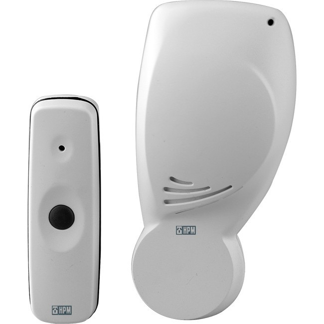 HPM D641/PI 30M 240V WIRELESS DOOR CHIME WEATHER PROOF BELL PRESS HPM