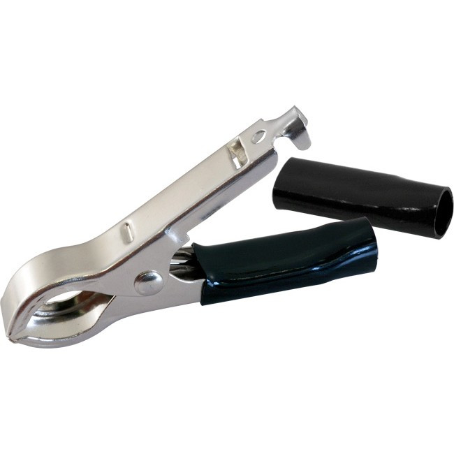 HC514B LARGE BATTERY CLIP - BLACK