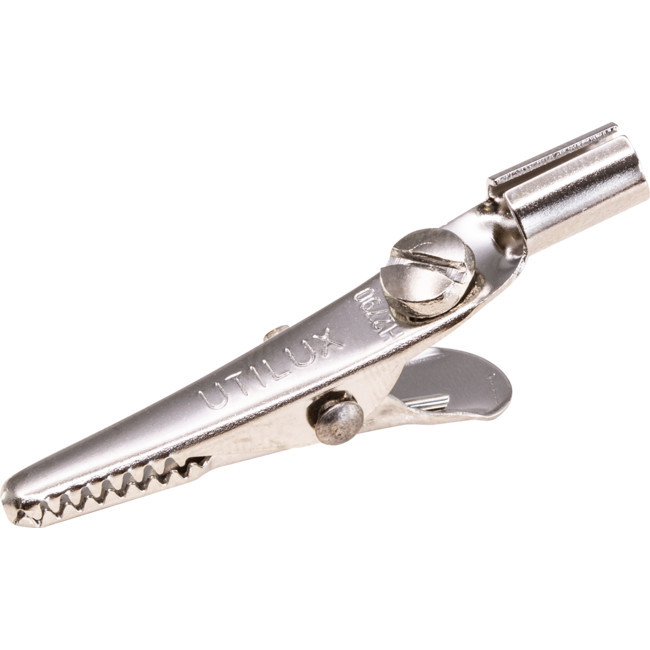 UTILUX H2790 UNINSULATED ALLIGATOR CLIP SOLDER OR SCREW UTILUX