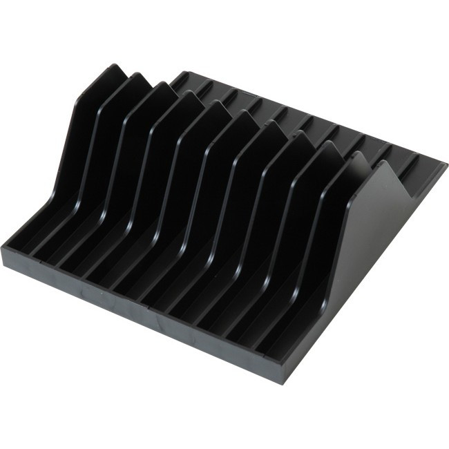 FISCHER PLASTIC 1A050BK SINGLE CD CASE FLIP TRAY HOLDS 10 CD CASES