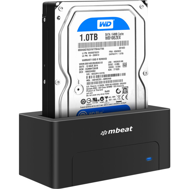 MBEAT 235D1K D1 USB 3.0 2.5”/3.5” SATA HDD DOCKING STATION