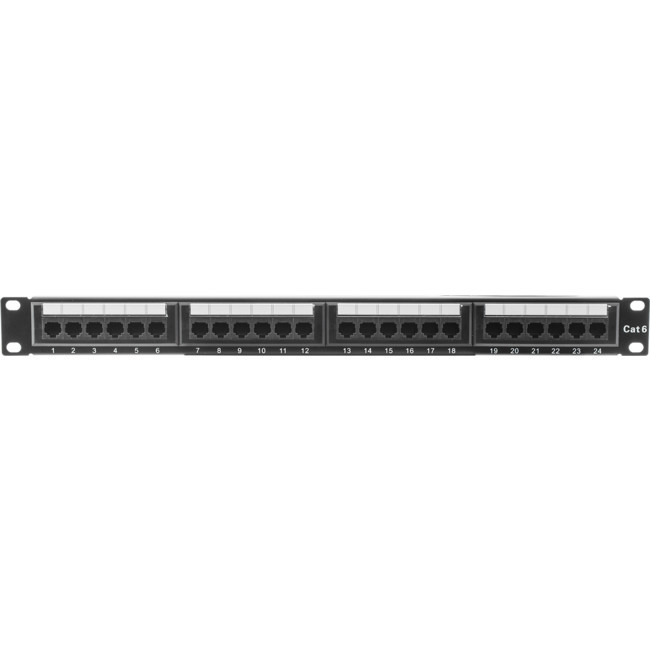 TE PPC624 24 PORT CAT6 PATCH PANEL TE TECH