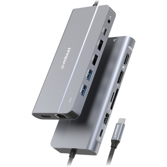 MBEAT UCDX14 TRIPLE 4K DISPLAY USB-C DOCK ELITE X14