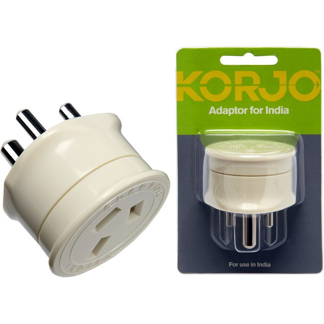 KORJO KAIN AUST. TO INDIA TRAVEL ADAPTOR FOR AUSTRALIA 240V PLUG- FIT26