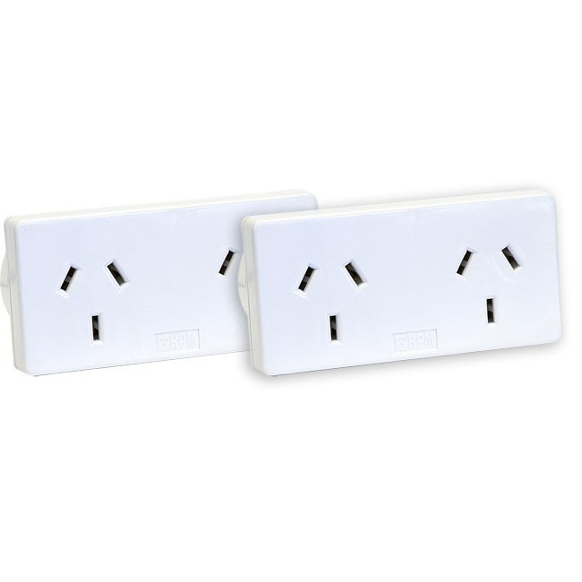 HPM D2/2WE 2 PACK DOUBLE ADAPTOR HPM SIDE BY SIDE / RIGHT& LEFT 2PK
