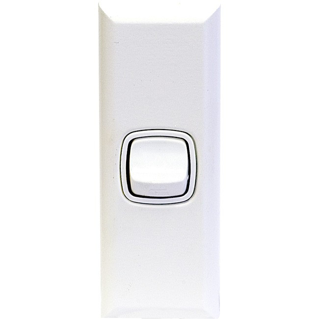 HPM CDXLA770/1WEWE ARCHITRAVE LIGHT SWTCH HPM WHITE