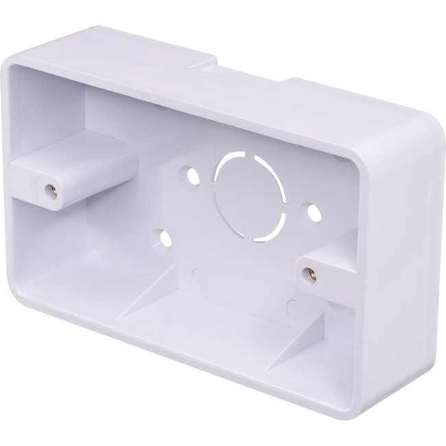 PRO2 BP34 BACK BOX FOR WALL PLATE MOUNTING BLOCK 34MM DEPTH 120MM X 74MM X 34MM