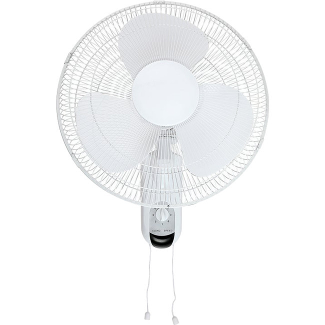 HELLER HWF40P 40CM 3 SPEED WALL FAN WITH PULL SWITCH HELLER